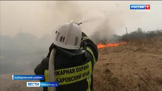 Десятки возгораний фиксируют за сутки в районах края, большинство – из-за «человеческого фактора»