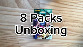 Panini FIFA 365 Sticker 2024 - 8 Packs Unboxing