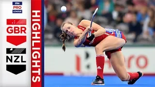 Great Britain v New Zealand | Week 23 | Women's FIH Pro League Highlights