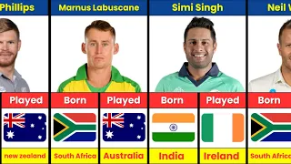 The Cricketers Who Played For Other Country🏏😯⚾