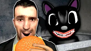 We Found Cartoon Cat in a Bottomless Freezer! - Garry's Mod Multiplayer Gameplay