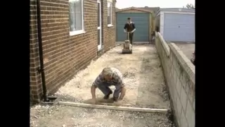 How to Lay a Block Paving Driveway (1990)