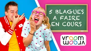 5 BLAGUES À FAIRE EN COURS !