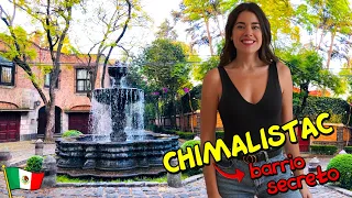 BARRIO SECRETO de CIUDAD DE MÉXICO *CHIMALISTAC 🇲🇽 4K