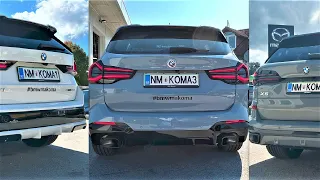 New Bmw X5 Facelift 2024 vs New Bmw X3 vs New Bmw X1 2023  - TRUNK Comparison