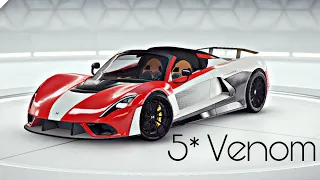 I’m not dead | 5* Venom F5 in my favorite MP season | 4 races | Asphalt 9