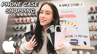 Phone Case Shopping for the iPhone 14 Pro Max! (Apple Store Vlog)