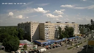 Timelapse: Один день в Новомосковске за 5 минут, 29.07.2015