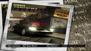 NFS Most Wanted - Bull (#2) vs. Razor (#1)