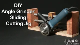 How to Make an Angle Grinder Sliding Cutting Jig