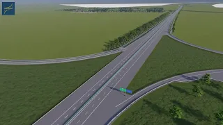 Modelare 3D: autostrada Ploiești - Buzău, primul sector din autostrada A7