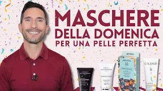 LE MASCHERE DELLA DOMENICA, PER UNA PELLE PERFETTA