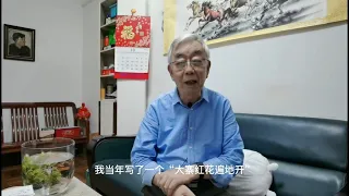 Xu Jingqing 许镜清 speaks about his piece "The Red Flower of Dazhai Blossoms Everywhere"《大寨红花遍地开》(1972)