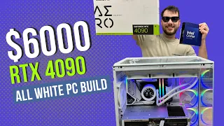 Intel i9 14900K + RTX 4090 POV BUILD!