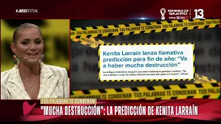 Predicciones de Kenita Larraín. Juego Textual, Canal 13.