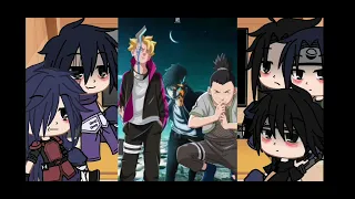 uchiha clan react to otsutsuki clan +Boruto