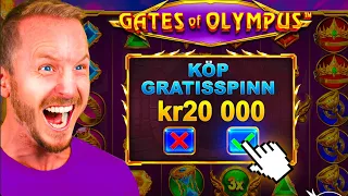 Bonusköp för 50 000 kr på Gates of Olympus hos Chanz Casino