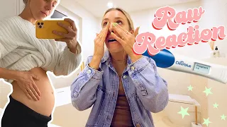 Finding out...I'M PREGNANT! *Raw Footage & Reaction*