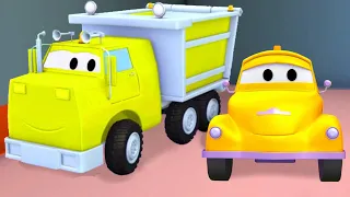 Tom camionul de tractari -  Basculanta - Orasul Masinilor 🚗 Desene pentru copii