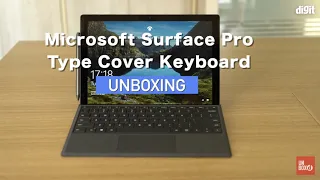 Microsoft Surface Pro Type Cover Keyboard Unboxing