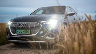 2022 Audi e-tron S Sportback Digital Matrix LED all welcome sequences