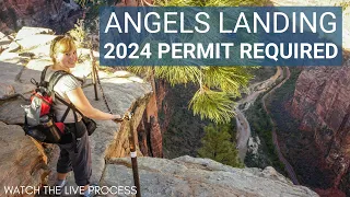 Permit for Angels Landing in Zion National Park 2024 | How to Get One!