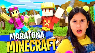 Minecraft  - Maratona de episódios - Maria Clara e JP Games