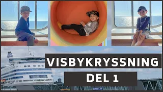 Kryssning till Visby med Silja Line | Familjevlogg