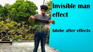 Invisible man effect in adobe after effects| Adobe after effects tutorial