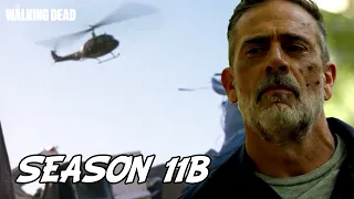 The Walking Dead Season 11B ‘Negan Talks About Helicopter He Saw & Major Sebastian Milton Scene‘ Q&A