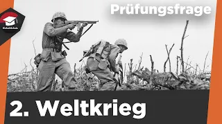 2. Weltkrieg einfach erklärt - Zweiter Weltkrieg militärisch-chronologisch erklärt! (Prüfungsfrage)