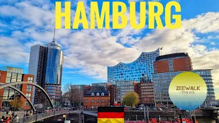 Walking in Hamburg/Germany 🇩🇪【4K UHD 60fps】-Central city (November 2021).