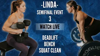 LINDA -  FULL CROSSFIT GAMES SEMIFINAL EVENT 3