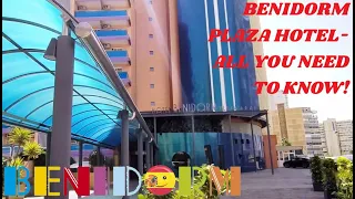 Benidorm's HOTEL PLAZA⭐⭐⭐⭐A FLY ON THE WALL LOOK! 🇪🇦🏢AS SEEN ON TV‼️🌴📺☀️#benidorm