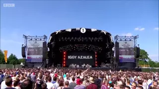 Azillion/Beat Down/Beg For It - Iggy Azalea (live at UK)