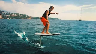 ELECTRIC HYDROFOIL SURFING IN MONACO!| VLOG³ 59