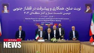 Iran hosts Armenia-Azerbaijan peace talks
