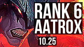 AATROX vs LILLIA (TOP) | Rank 6 Aatrox, 13/2/9, Legendary | NA Challenger | v10.25