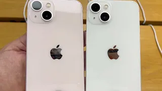 The NEW iPhone 13 color comparison colors available what model are you gonna get for Christmas?