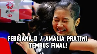 Hasil  Thailand Open 2024: Febriana Dwipuji/Amalia Pratiwi Tembus Final!#thailandopen2024#badminton