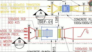 Full duct installation and drawing part #02