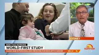 Zero Childhood Cancer Pilot Study (Channel 7, Sunrise)