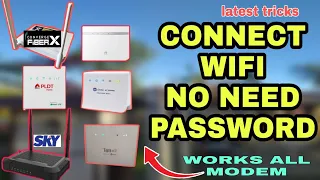 CONNECT WIFI NO NEED PASSWORD | LATEST 2024 UPDATED TRICKS | 100% works | quick and easy