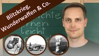 2. Weltkrieg – Der moderne Krieg: Blitzkrieg, Bomben, Vernichtungskrieg, Wunderwaffen & Atombombe