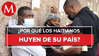 Haitianos huyen de su país por la inseguridad y la pobreza extrema
