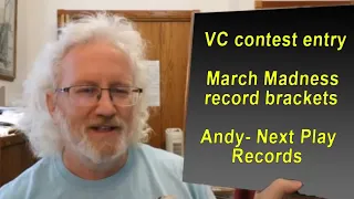 VC contest entry - March Madness record brackets