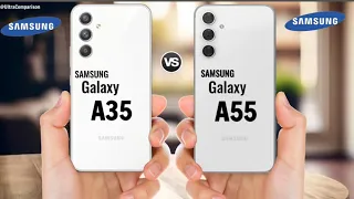 Samsung Galaxy A35 vs Samsung Galaxy A55 || Price || Specs Comparison