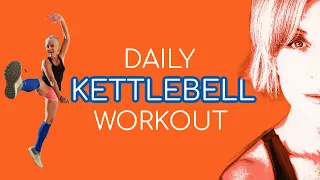 My daily kettlebell workout. #fitover50 #fitnesstransformation