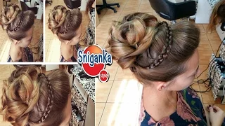 Прическа в греческом стиле. Greek Hairstyle