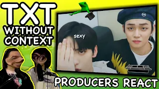 PRODUCERS REACT - TXT without context Reaction